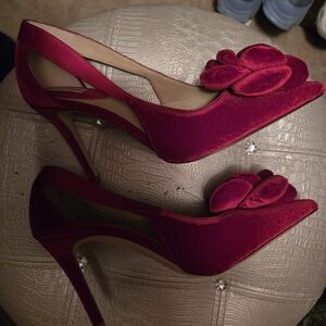 ANTONIO MELANI Fuchsia Slingback Heels